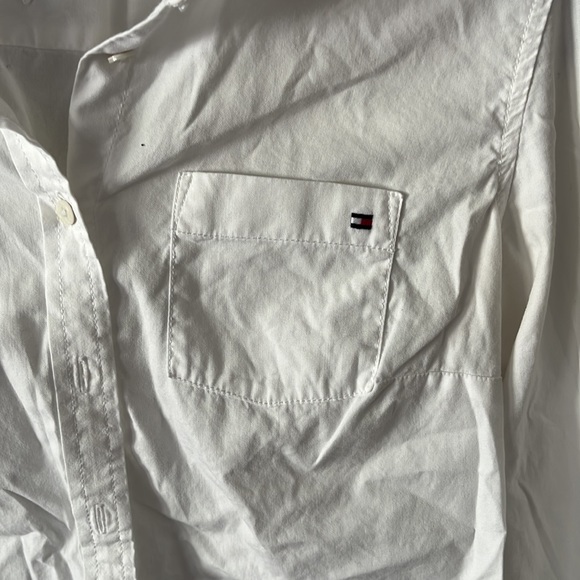 EUC TOMMY HILFIGER XS Button Down Shirt - Picture 3 of 6